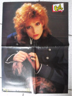 Poster Affiche Cool Recto-verso : Mylène Farmer Et Ellie Medeiros. Années 70/80 - Posters