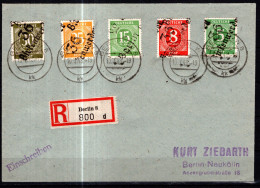 Delcampe - SBZ-HANDSTEMPEL, Michel No.: Ib, Id LETTER - Altri & Non Classificati