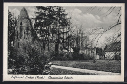 AK Lindow /Mark, Klosterruine Ostseite - Lindow