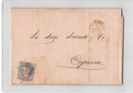 11680 01 SPAIN SAN SEBASTIAN TO CEGAMA - 1870 - Briefe U. Dokumente