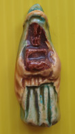 Fève - Santon De La Crèche Nazareth 1990 - Roi Mage Cape Jaune   / C2 - Santons