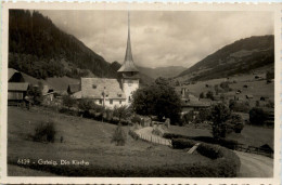 Gsteig - Die Kirche - Gsteig Bei Gstaad
