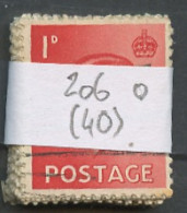 Grande Bretagne Lot 1936 Y&T N°206 - Michel N°194 (o) - 1p Edouard VIII - Lot De 40 Timbres - Sheets, Plate Blocks & Multiples