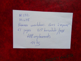 AP232-Classeur Album Cartes Postales 61 Pages -488 Emplacements - Alben, Binder & Blätter