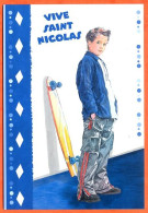 CP Vive SAINT NICOLAS Sport SKATE Garcon Carte Vierge TBE - Nikolaus
