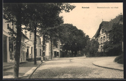 AK Reinbek, Bahnhofstrasse Mit Post - Reinbek