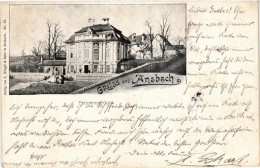 Delcampe - CPA Ansbach- Prinzenschloss GERMANY (945176) - Ansbach