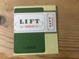 LIFT Cigarillos  R FAERCH 10 Cigarillos - Cigar Cases