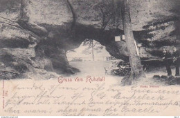 4812405Gruss Vom Ruhstall. â€“ 1909. (Karte Vom Album) - Bastei (sächs. Schweiz)