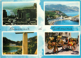 CPM Souvenir De Taormina - Italiano