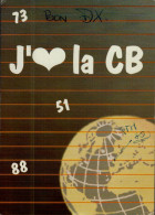 CARTE J'AIME LA CB..STATION  14 C  R  033    CORBIE..  ......1994 - CB