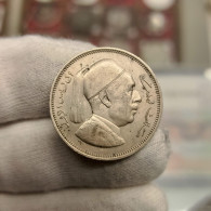 Libia Libya 2 Qirsh / Piastres Idris I 1952 Km 5 - Libia