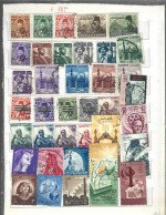 Egitto Lotto Di N,74 Francobolli Diversi -vari Anni.l.89 - Blocks & Sheetlets