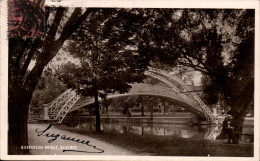 Grande Bretagne Great BRitain CPA Suspension Bridge Bedford - Altri & Non Classificati
