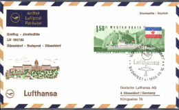 Lettre Hongrie Dusseldorf Budapest Dusseldorf 12 7 1968 - Briefe U. Dokumente