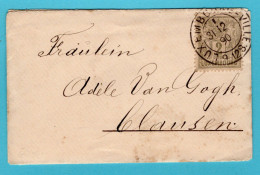 LUXEMBOURG Small Printed Matter 1890 Luxembourg Ville - 1882 Allegory