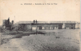 STAVELE - Sentinelles Sur Le Pont De L'Yser - Alveringem