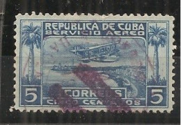 Cuba - Yvert  Aéreo 1 (usado) (o) - Luftpost