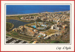 Delcampe - Hérault ( 34 ) Cap D'Agde : Parc Aqualand Et La Plage Richelieu - Agde