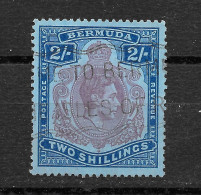 Bermuda 1938-52 Cancelled, Dull Purple & Blue, Sc# ,SG 116e - Bermuda