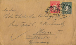 1938 , IRLANDA , MAGH EALLA - WIEN , SOBRE CIRCULADO - Covers & Documents