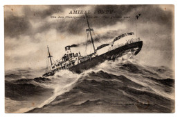 Delcampe - Paquebor Amiral Ponty, Compagnie Des Chargeurs Réunis, Postée De Port Saïd, Egypte En 1924 (25-272) - Handel