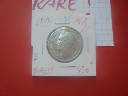 +++QUALITE Et RARE!+++Léopold 1er. 2 FRANCS 1843 POS.B (//) ARGENT COTES:100-500-1000 EURO+++ (A.6) - 2 Francs