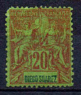 Delcampe - Diego Suarez - 1893 - Type Sage  - N° 44 - Neuf * - MLH - Ongebruikt