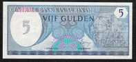 SURINAM  P125  5   GULDEN   1982    UNC. - Suriname
