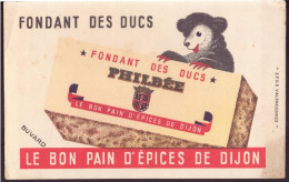 Buvard ( 21 X 13.5 Cm ) " Philbée " Pain D'épices - Gingerbread