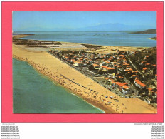 Delcampe - CP (Réf : V 652)  25.903 - LEUCATE-PLAGE (11 AUDE) Vue Par Avion Sur La Station Balnéaire Étang De Leucate - Leucate