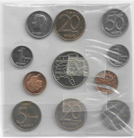 Belgio - Coin Set In Blister Senza Confezione 1994 Ms7 - FDC, BU, Proofs & Presentation Cases