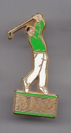 Pin's Banque BNP Golf Golfeur Réf 4645 - Golf