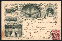 AK Wettingen, Südseite Des Klosters, Chorstühle, Orgel - Wettingen