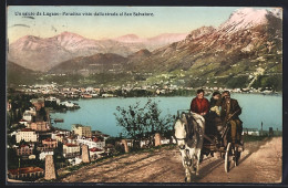 AK Lugano-Paradiso, Visto Dalla Strada Al San Salvatore - Paradiso