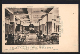 AK Adelboden, Nevada Palace-Hotel, Rauchsalon - Adelboden