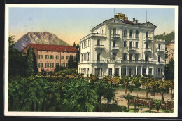 AK Lugano, Paradiso, Hotel Ritschard Und Villa Savoy - Paradiso