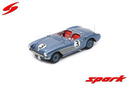 Chevrolet Corvette C1 - 12h Sebring 1956 #3 - D. Davis/R. Gatz - Spark - Spark
