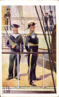 CPA Fantaisie Illustrateur Vallet Bruat Marine Militaria - Vallet, L.