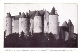 CPA Luynes Le Chateau Monument Historique - Luynes