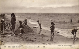 CPA Luc Sur Mer Les Travailleurs De La Mer Enfants - Le Luc