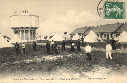 CPA Chateau D'eau Camp Du Valdahon Reservoir Et Mess Des Officiers Militaria - Wassertürme & Windräder (Repeller)