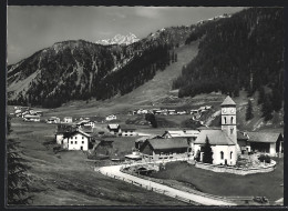 AK Tschierv, Ortsansicht Mit Kirche - Tschierv