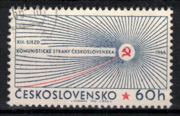 Tchécoslovaquie 1966 Mi 1627 (Yv 1490), Obliteré, Varieté, Position 15/2 - Abarten Und Kuriositäten
