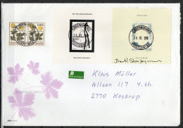 Bertil Skov Jørgensen. Denmark 2011. Fashion. Michel Bl. 44 On Letter. Signed. - Covers & Documents