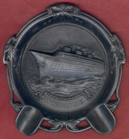 ** CENDRIER  PAQUEBOT  NORMANDIE ** - Ashtrays