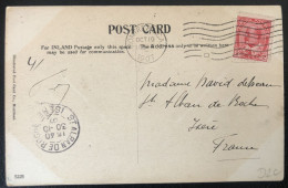 Canada 1907 - Belle CP (Polaiiler De L'Abbaye De N.D. Du Lac), De Montréal Vers Saint-Alban-de-Roche (Isère-France) 428 - Briefe U. Dokumente
