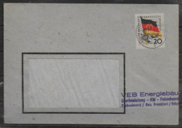 DDR  Lettre 1969 Drapeaux Ouvriers - Covers