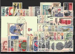 Tchécoslovaquie 1966-68, Lot Avec Timbres Obliteré - Lots & Serien