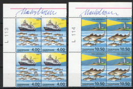 Martin Mörck. Denmark 2002. Michel 1316 - 1317 Plate Block. MNH. Signed. - Blocs-feuillets